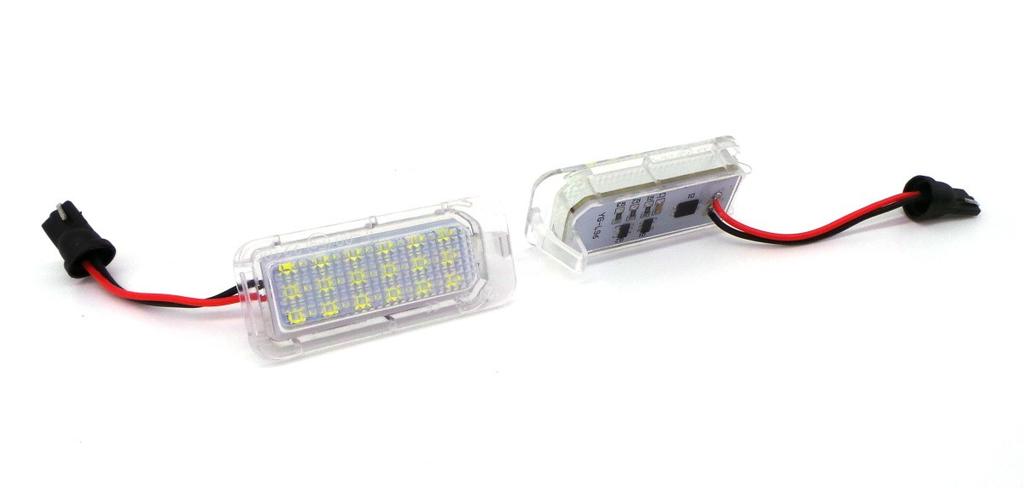 LED License Plate Lights, Compatible with Ford, Jaguar, Off-Road, 2 Pcs