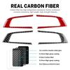 Real Soft Carbon Fiber Sticker For Alfa Romeo Giulia 952 Stelvio 949 2017 2018 2019 LHD RHD Car Steering Wheel Button Frame Trim