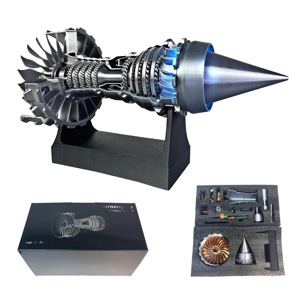 Aviation Turbine Engine Model Toy - Children's Birthday Gift Ornament