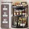 YOUQIN Kitchen Corner Countertop Spice Rack