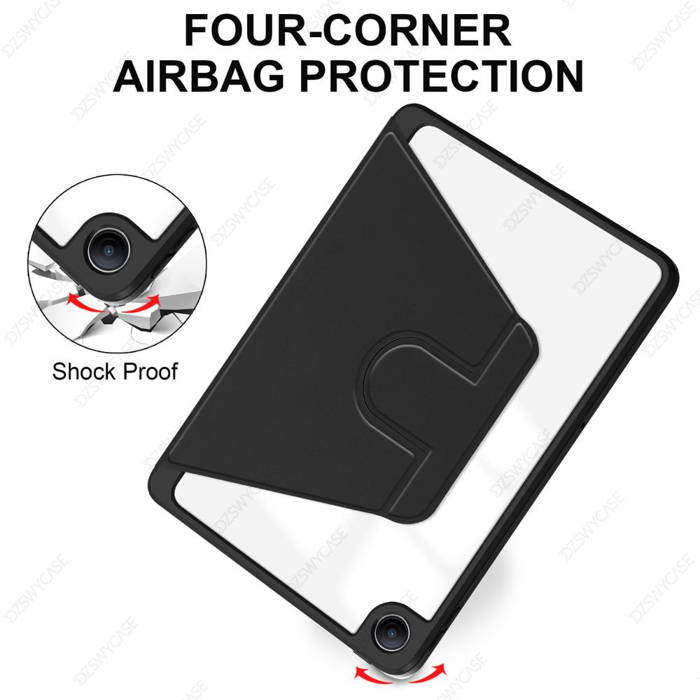 Case for Redmi Pad 2 SE 9.7 Inch 2026, Premium Leather Foldable Stand Smart Auto Sleep Wake with Pencil Holder Protective Cover