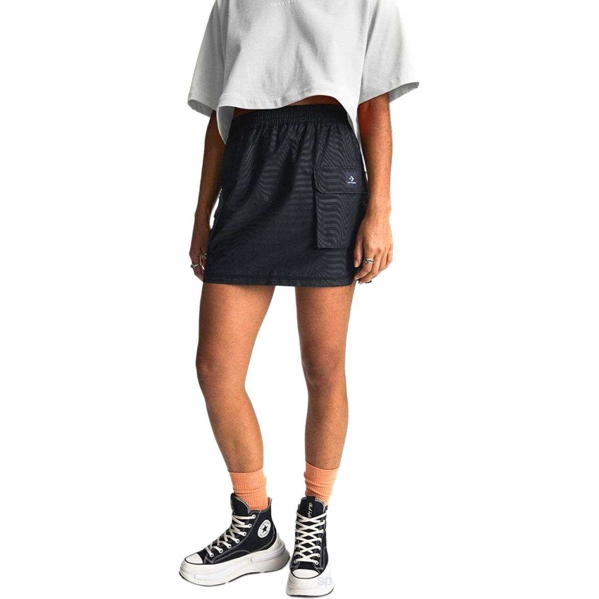 Converse Cargo Short Skirts Women s Black 10023741-A01 XS