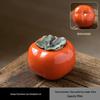 Persimmon Tea Scented Ceramic Candy Jar and Candle Holder