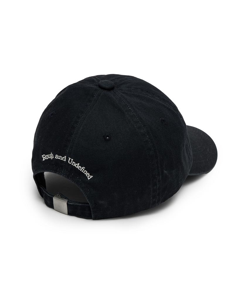 Mattengkim Matin Block Logo Ball Cap In Dark Navy