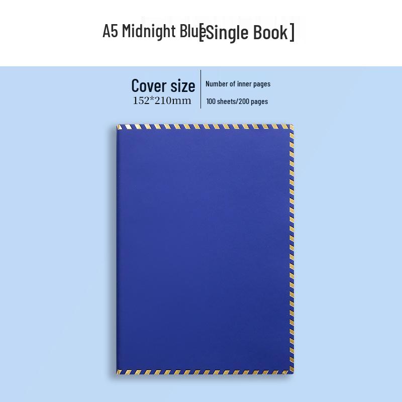 Customized A5 Leather Notebook Gift Set with Logo Engraving