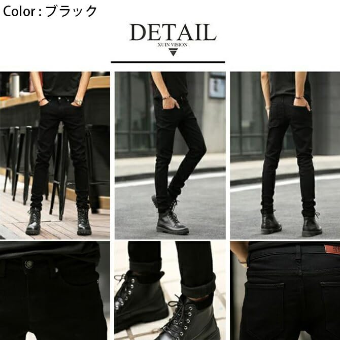 Arcade Skinny Slim Stretch Denim Size 801 Men's Denim, Fit, Lightweight, Spring/Summer Denim, Pants, Jeans, 36, Navy,