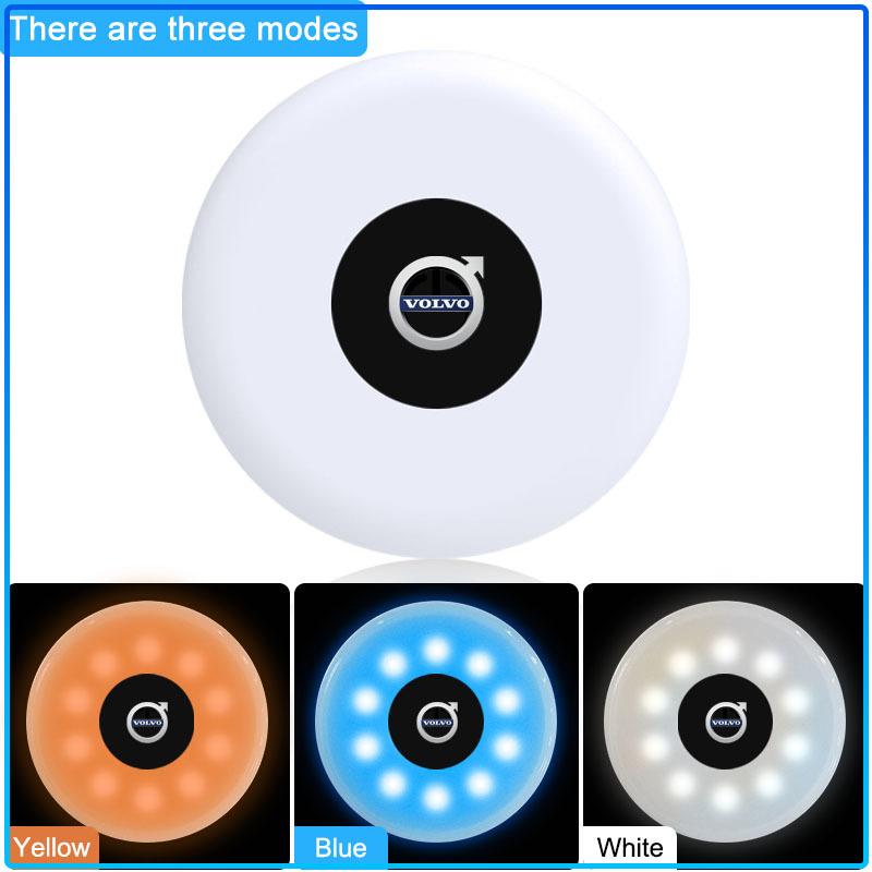 LED Touch Light Wireless Car Interior Lighting Auto Roof Ceiling Reading Lamp For Volvo XC60 XC90 S60 S80 S40 V40 V60 V70 V50 XC70