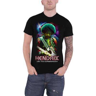 Jimi Hendrix T Shirt Cosmic Are You Experienced Logo New Official Mens Black Size S