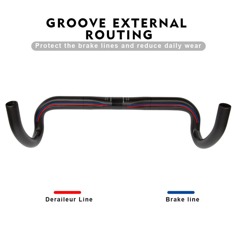RXL SL Carbon Road Handlebar Racing Bike Handlebars 31.8*380/400/420/440mm Carbon Drop Bars for Bicycle Handle Bar Accessories