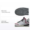 Air Courtside 23 GS White Black Varsity Red Kids Sneakers Sail HV1808-101