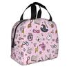 Custom H-Harryes Thermal Insulated Lunch Bag Women Men Witchcraft Portable Lunch Container for School Storage Food Box