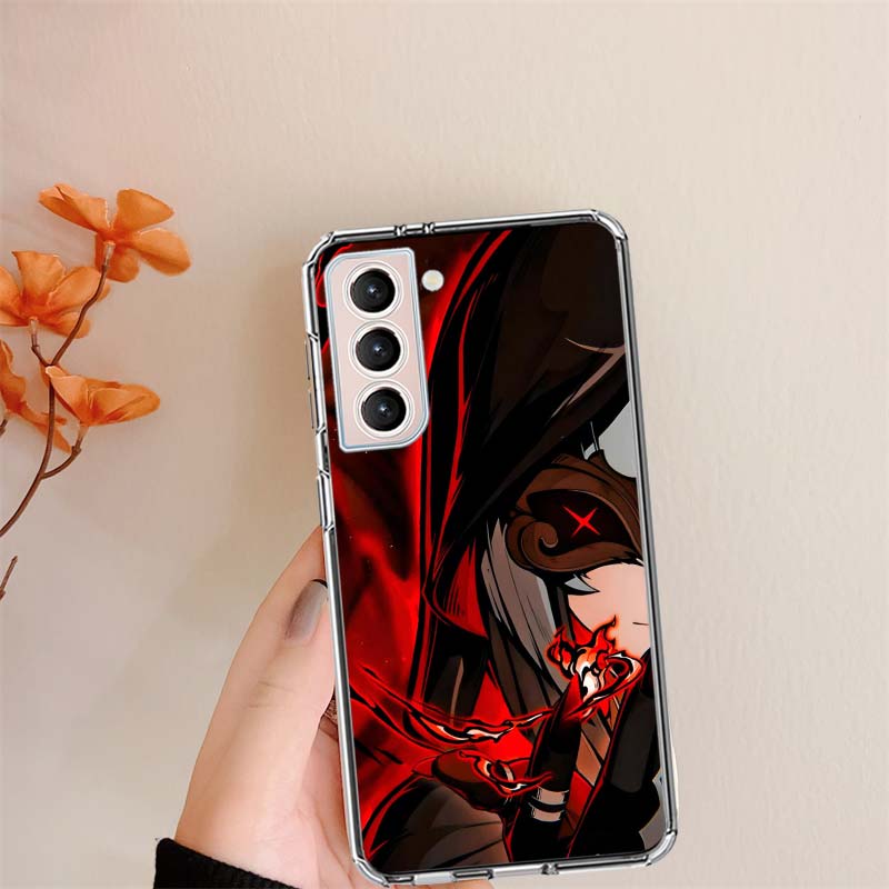 Arlecchino Genshin Impact Clear Phone Cases for Samsung S26 Ultra Galaxy S25 Edge S24 S23 FE S21 Plus S20 S22 S10 Cover Patterne