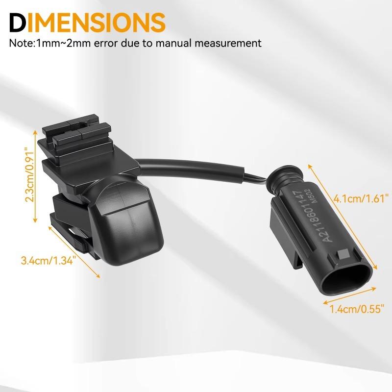 

1Pc Windshield Washer Sprayer Nozzle Jet A2118601147 For Mercedes-Benz C E CLK CLS SLK R-CLASS W203 W211 W209 W219