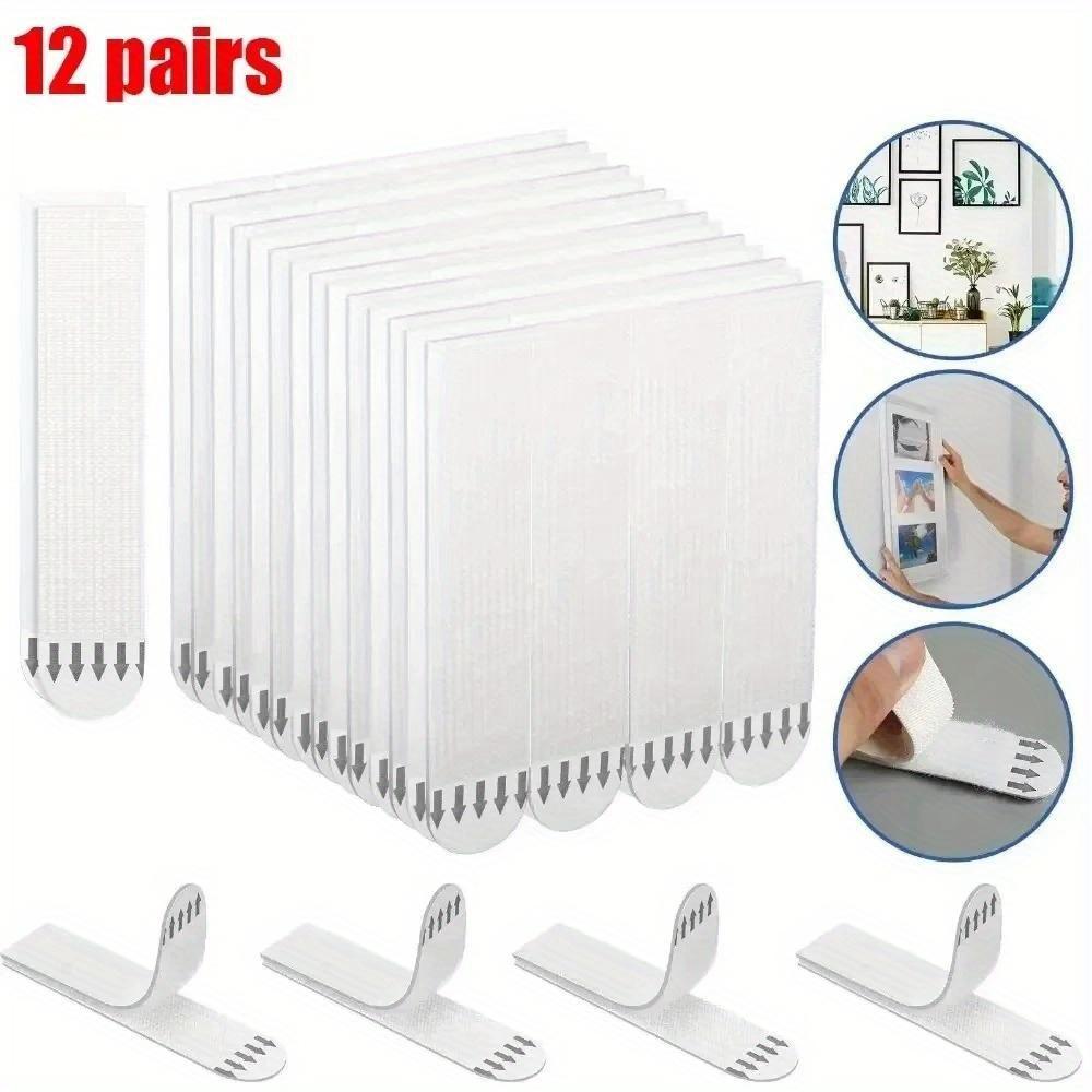 Tape Double Sided Strips Adhesive Hanging Mounting Picture Wall Stickers Sticky Removable Duty Heavy Pads Sticker Poster Frame