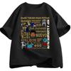 Bad Bunny Tshirt for Man Woman Causal Short Sleeve T Shirt Harajuku Streetwear Clothing Printed Streetwear Clothes