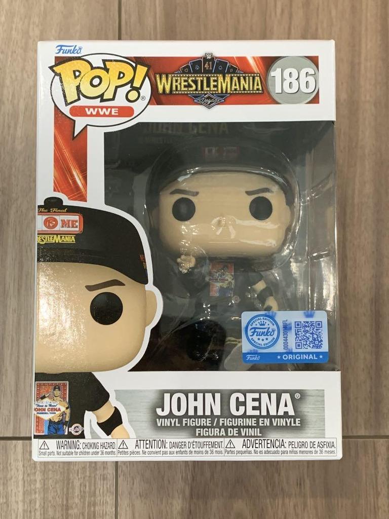 [USED] Exclusive WWE Funko John Cena Wrestlemania 41