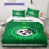 Haifa FC Pattern Bedding Set Quilt Cover Pillowcase Home Decor Gift (1 * duvet cover + 2 * pillowcase, without core)