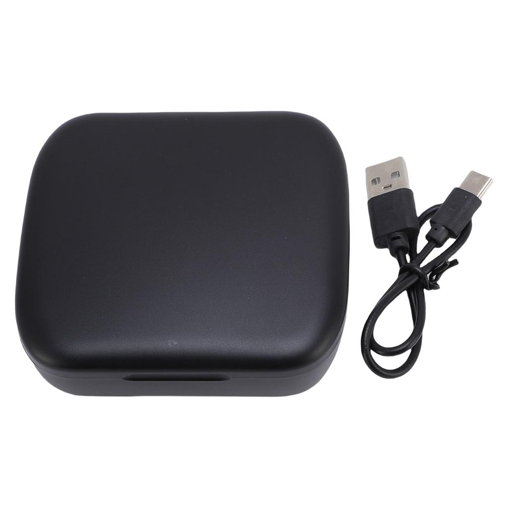 Einzelner Bluetooth-Ohrhörer Schwarz Links Rechts Ohr Universal Lange Akkulaufzeit Drahtloser Bluetooth-Kopfhörer