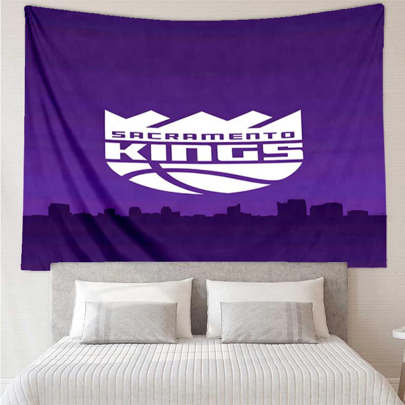 Sacramento Basketball Logo Quick-Dry Tapestry Hanging for Bedroom,Livingroom, Playroom,Decor Art Room Wall Tapestry Holiday and Birthday Gifts