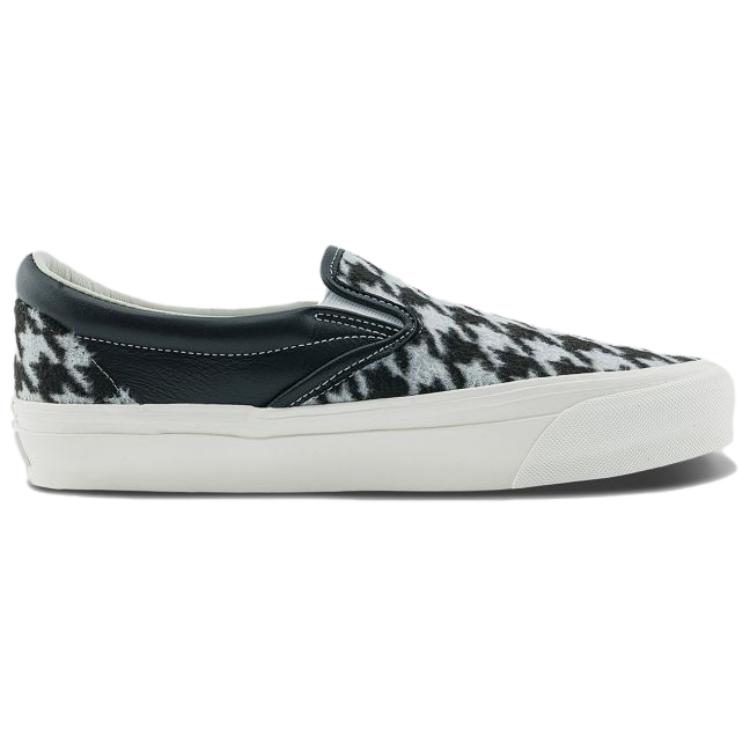 Vans Premium Slip-On 98 Houndstooth Pack - Black Unisex Sneakers VN000CSEBLK
