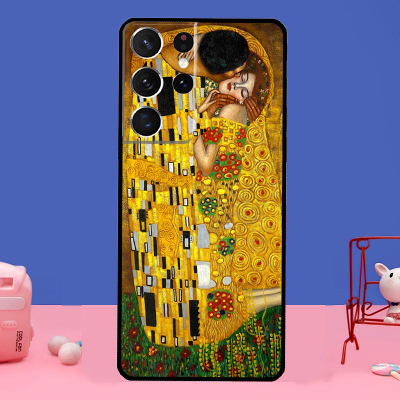 Gustav Klimt Phone Case For Samsung Galaxy S22 Ultra S8 S9 S10 Plus Note 20 Ultra S20 FE S21 Ultra