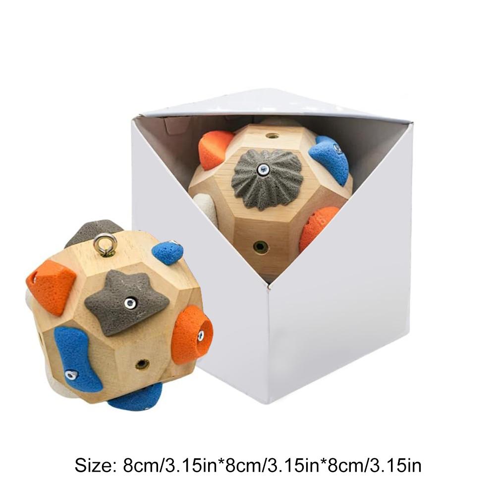 Handcrafted Boulder Block Climbing Holds Handmade Giant Stones Enhance Strength Precision Ornament Home Decorations Kids Gift