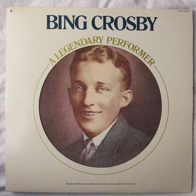 LP Schallplatte BING CROSBY - A Legendary Performer CPL12086E RCA 1977 Kanada Jazz Gebraucht