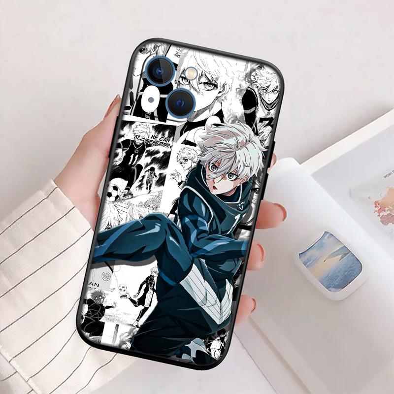 Football Blue Lock Phone Case for OPPO A40 A60 A80 A15 A16 A16K A12 A17 A17K A54 A54S A53 A53S A55 A56 A57 A98 F23