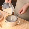 3pcs Stainless Steel Strainer Food Kitchen Mesh Filter Spoon For Soy Milk Quinoa Tea Soup Sifting Baking Straining