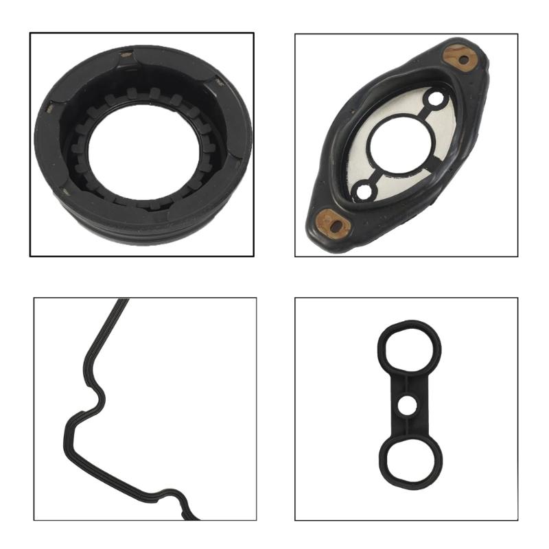 Engine Valves Cover Gasket Set 11127582245 11127552280 11127528242 for E87 E90 E92 E93 F10 E64 E63 Replacement Gasket