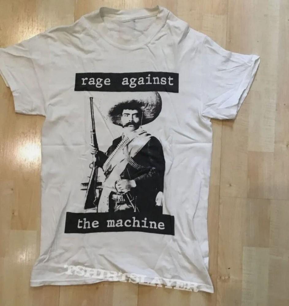 

Rage Against The Machine Zapata Shirt Short Sleeve White Unisex S-5XL Unisex T-Shirt XL