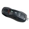 Agate Grey for Porsche Panamera Spyder Carrera Macan Boxster Cayman Cayenne 911 970 981 991 Key Case Cover Keychain Accessories