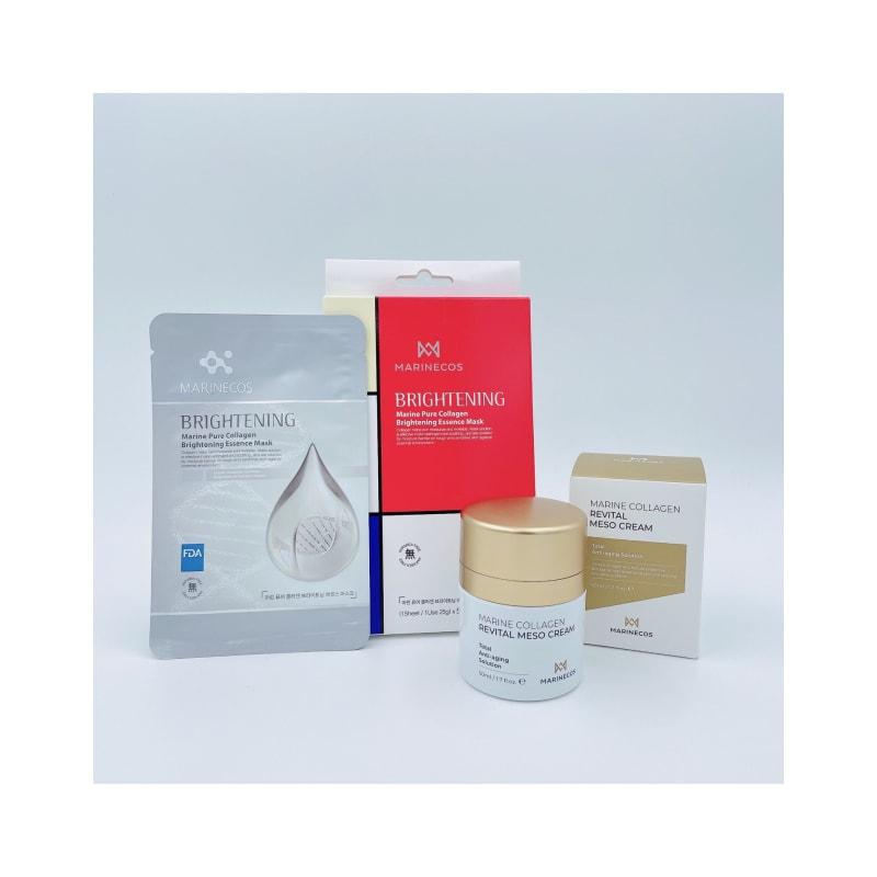 

Revital Meso-крем с морским коллагеном + Маска с чистым морским коллагеном (подсветка) (5 листов)