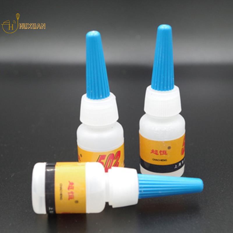 1Pcs 502 Super Glue Instant Quick-drying Cyanoacrylate Adhesive Strong Bond Fast Crafts Repair super glue onesize