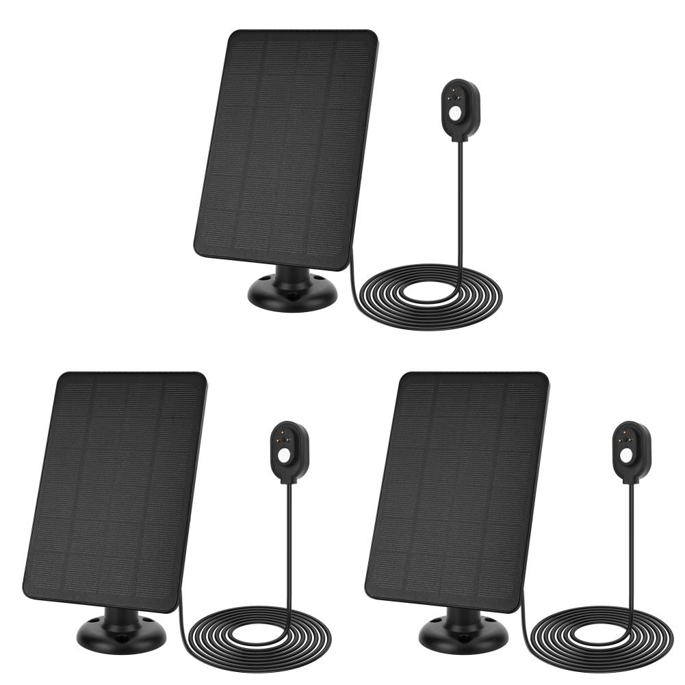 4W/6W 5V Solar Panel Charger IP65 Weatherproof Adjustable Wall Mount W/ 9.8ft Charging Cable for Arlo Pro 5S/4/3 4