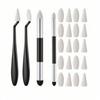 Art Sketching Blending Stumps Set: 9-Piece Kit for Drawing, Blending & Smudging