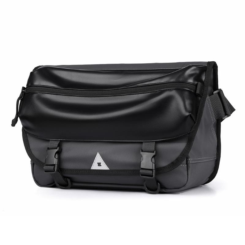 New Messenger Bag Men's Backpack Function Bag Tooling Messenger Bag Casual Shoulder Bag Student Schoolbag