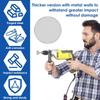 Silver Ground Rod Driver Cap SDS Plus Pad Tool Easy To Install Steel Hammer  Driving Grounding Rods