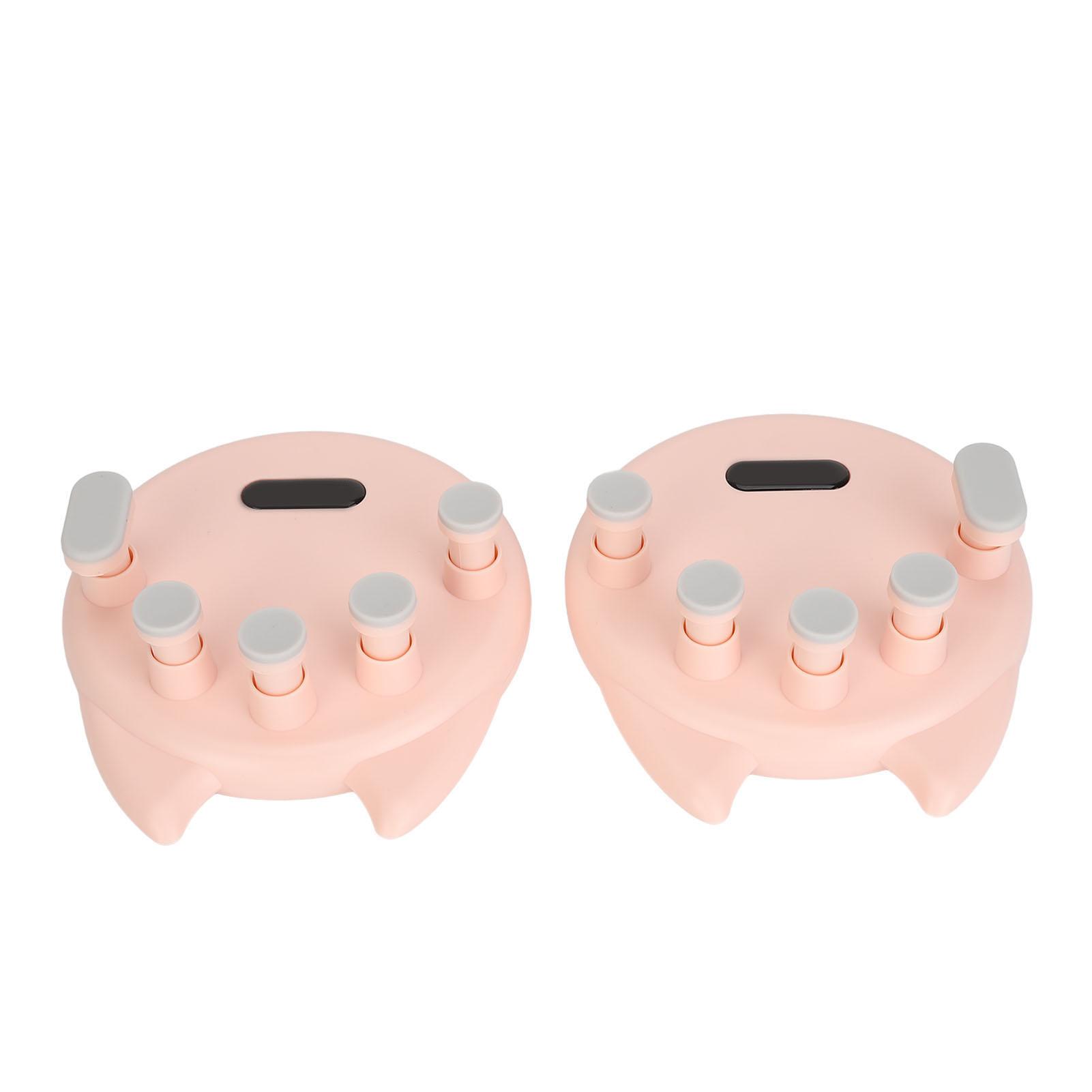 2PCS Piano Finger Trainer ABS and Silicone Compact Piano Finger Pressing Tool for Home