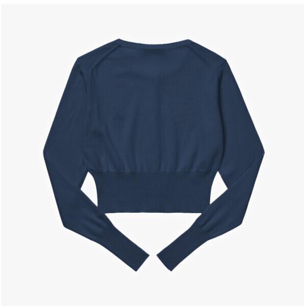 Vivienne Westwood Cashmere Crop Cardigan Bear Of Logo