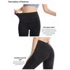 High Waisted Elastic Denim Yoga Pants for Women Autumn Winter