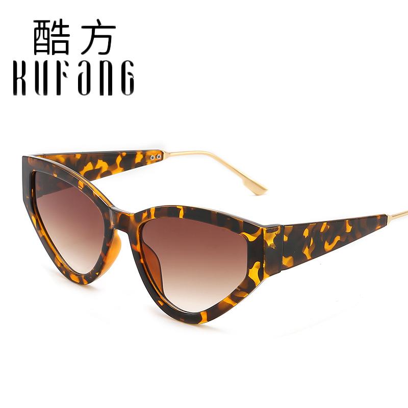 

2021 Солнцезащитные очки кошачий глаз Модные очки Мужские и женские Интернет-красные солнцезащитные очки в одном стиле