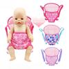 Baby Doll Carrier Doll Backpack Carrier for 18"/43cm Doll Girls Doll Accessory Adjustable Straps for Reborn Baby Dolls