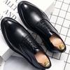 Trend Weddind Casual Business Leather Shoes For Men Classic Formal Social Oxford Leather Shoes High Quality Men's Dress Shoes