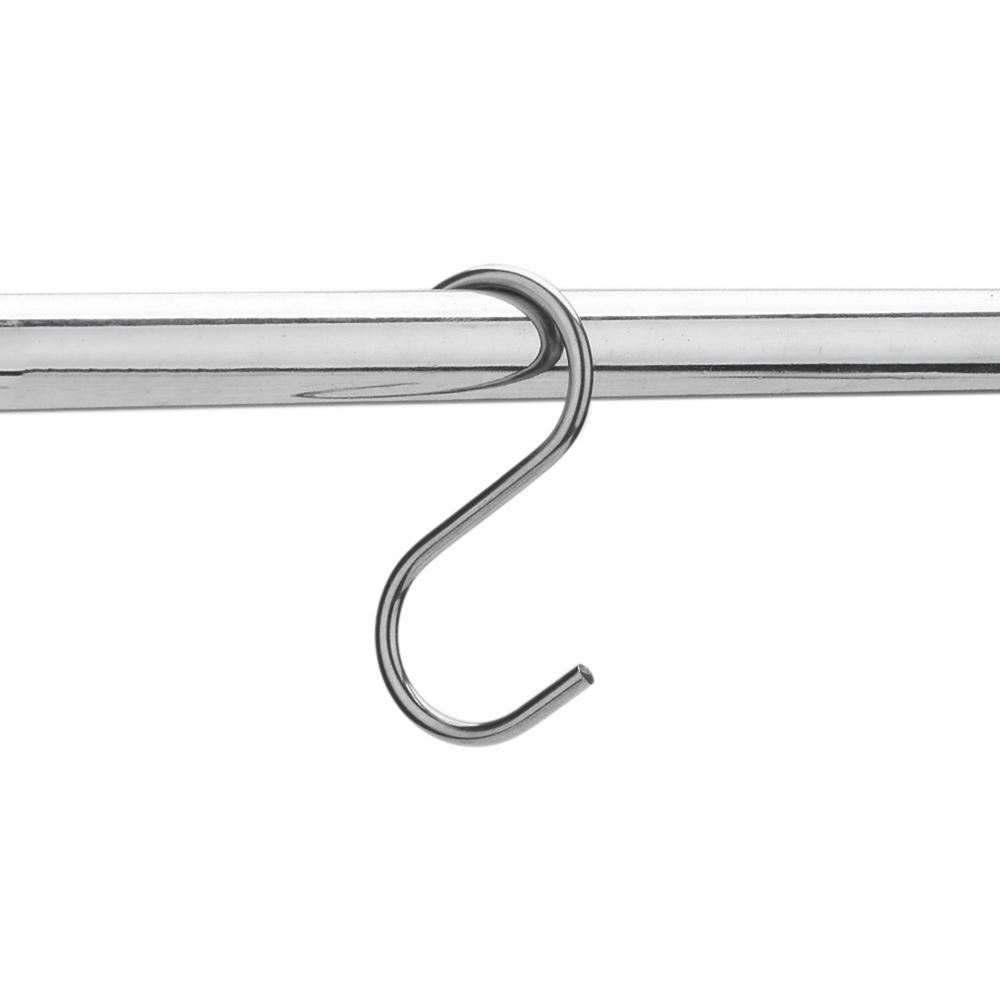 Hooks 10 Pcs/set round Stainless Steel Metal S Hanging Hooks Hangers