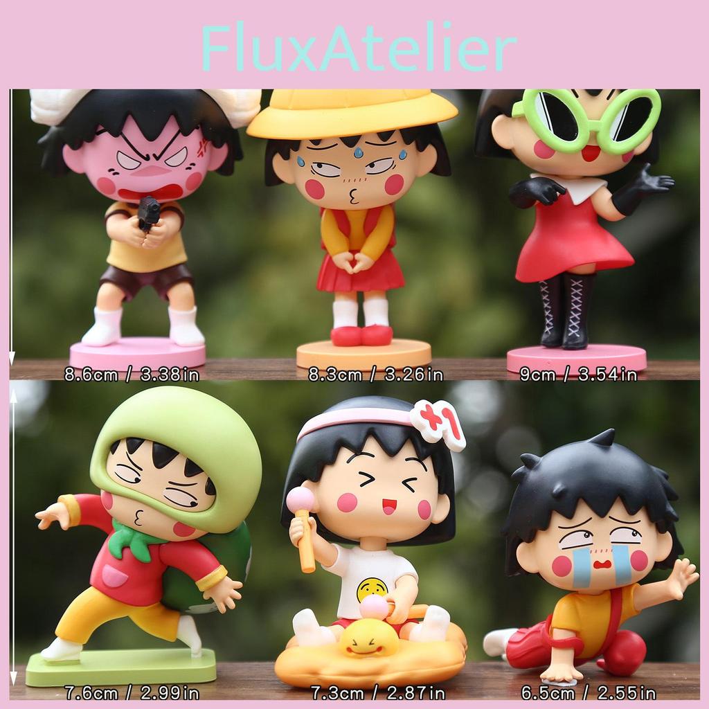 Chibi Maruko Chan Anime Girl Pvc Desk Ornament With Sensory Development For Creative Kids And Adults