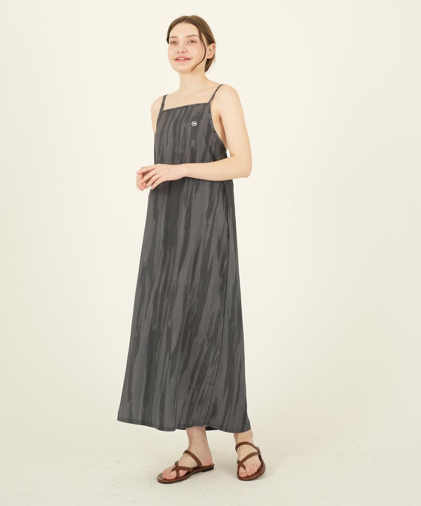 A Bon Beach Rain Streak Dress Black