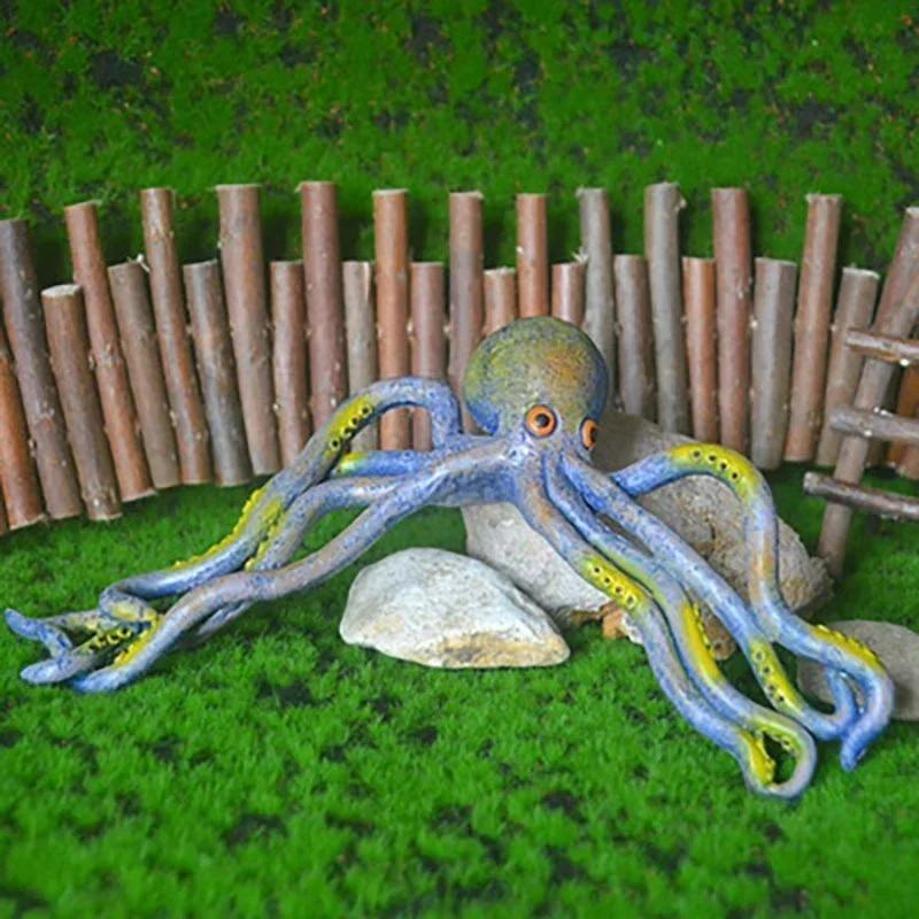 Trend Style New Home Decoration Elephant Octopus Resin Ornaments Simple Modern Crafts Resin Embellishments Household Supplies