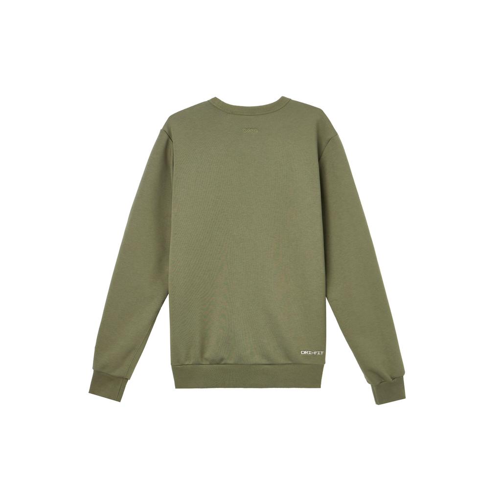 Nike Cny Df Si Crew "Edição Limitada Ano da Serpente" Pulôver Confortável de Gola Redonda Moletom Esportivo de Manga Comprida Masculino Moletom Verde HV8208222