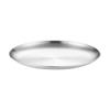 Ru Han Japanese Style 304 Stainless Steel Round Tray, 34cm